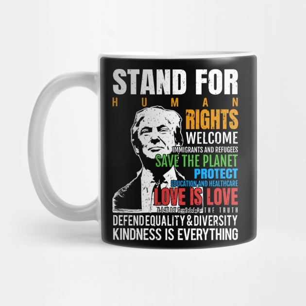 'Kindness Is Everything, Love Is Love ' Anti-Trump Gift by ourwackyhome